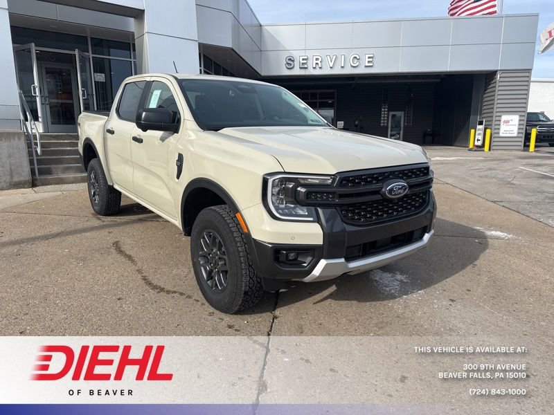 New 2025 Ford Ranger XLT w/ Equipment Group 301A High
