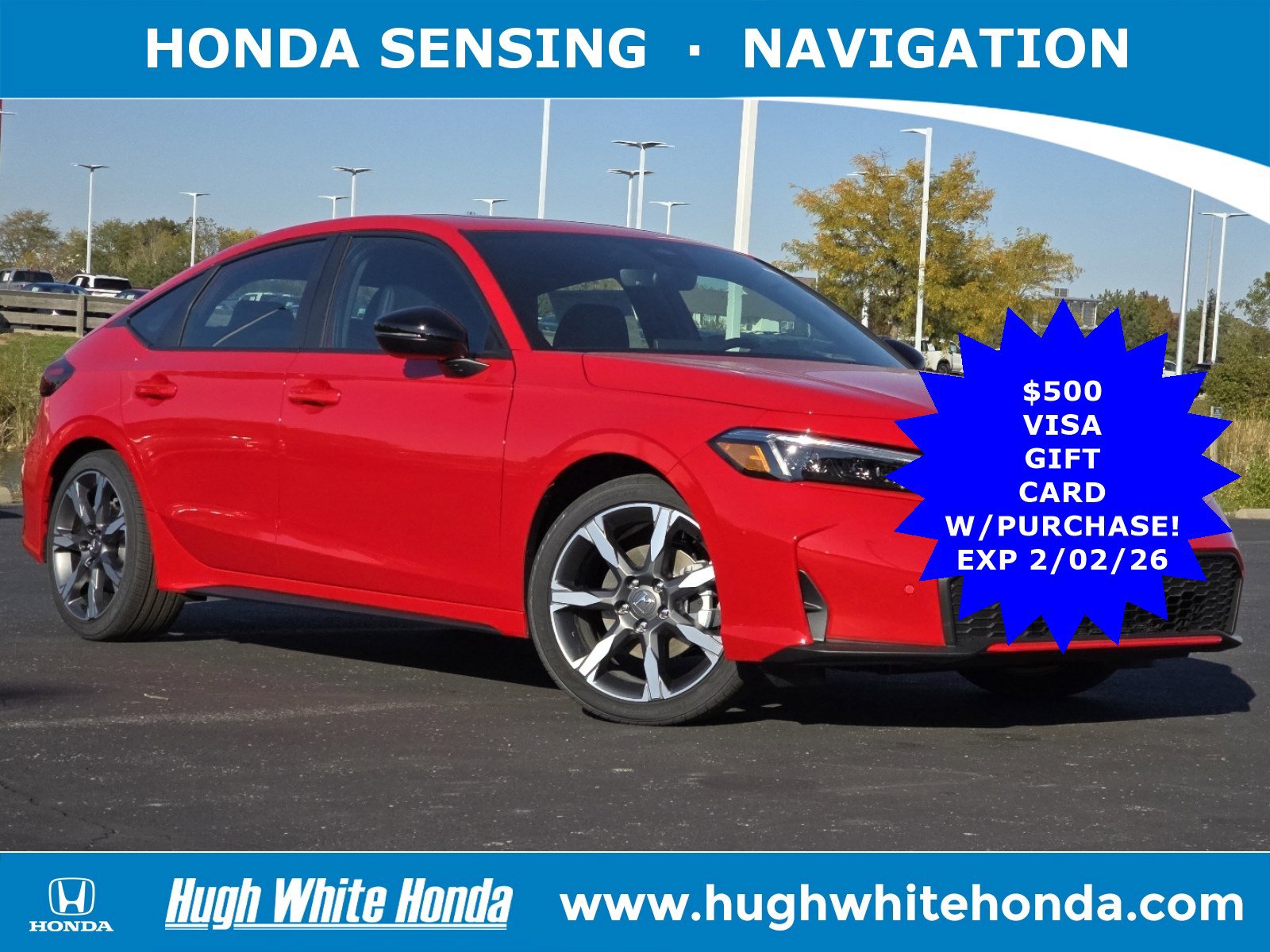 New 2026 Honda Civic Sport Touring