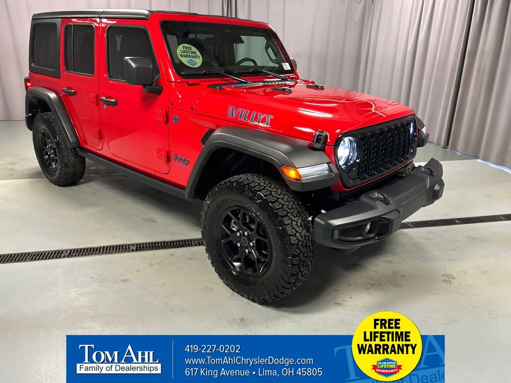 Used 2025 Jeep Wrangler Willys 4xe