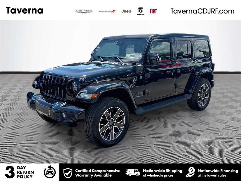 Certified 2023 Jeep Wrangler Unlimited Sahara AWD/4WD image 1