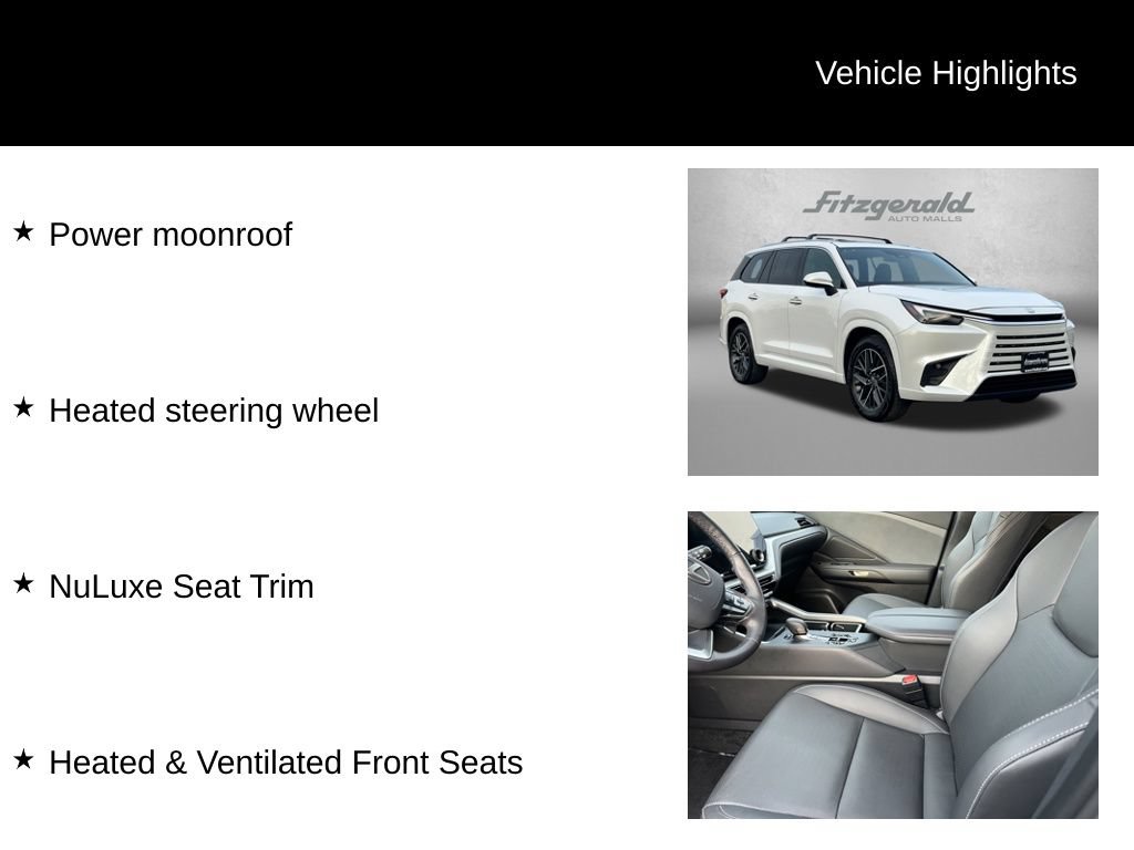 Used 2025 Lexus TX 350 AWD w/ Technology Package image 9