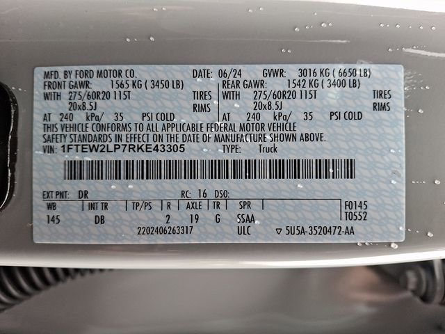 Used 2024 Ford F150 STX w/ STX Black Appearance Package AWD/4WD image 27