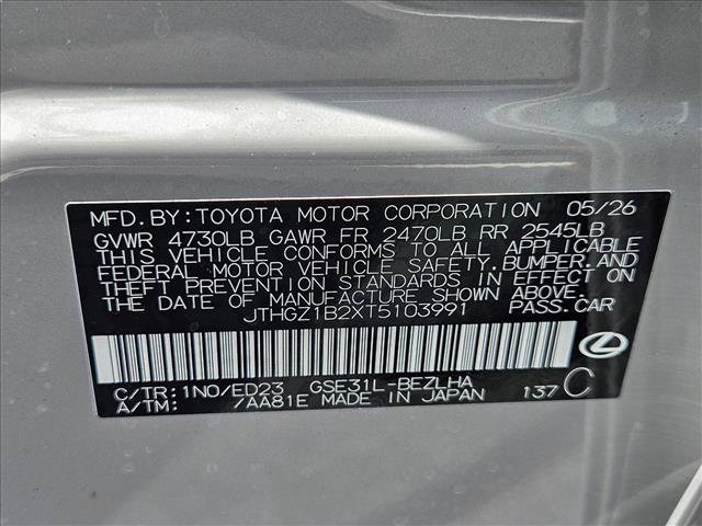 New 2026 Lexus IS 350 F Sport RWD image 17