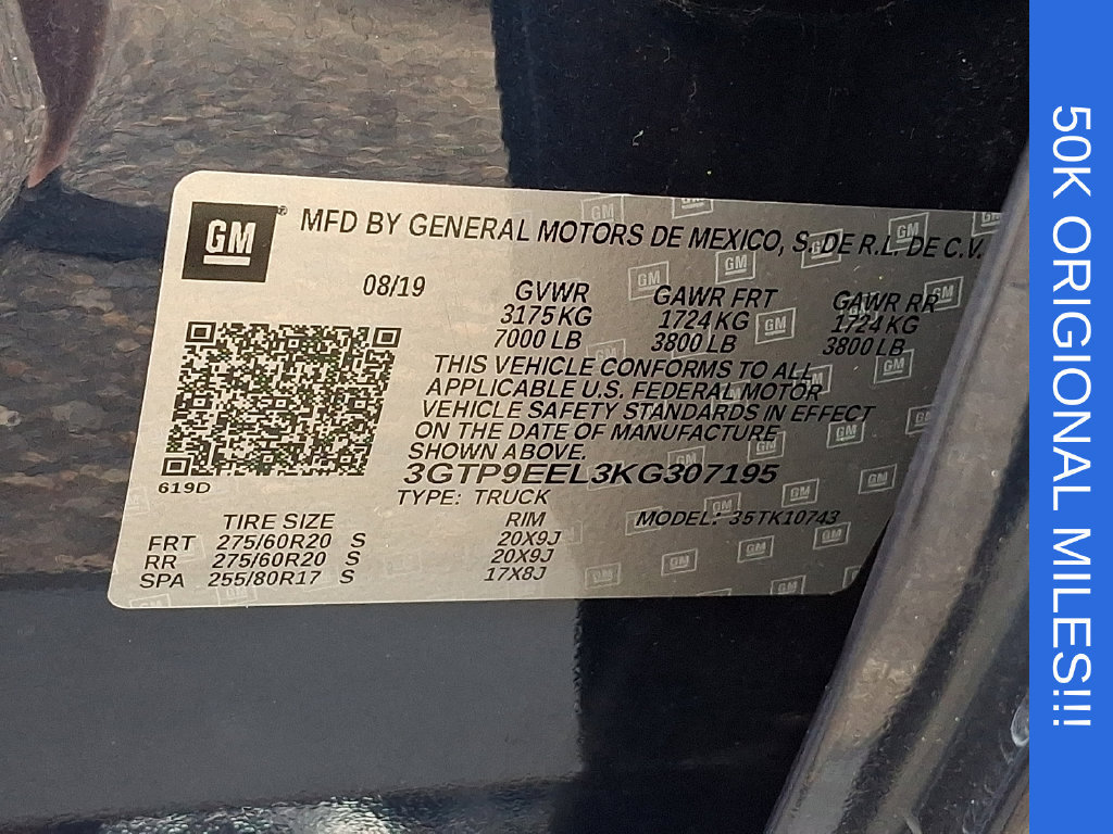 Certified 2019 GMC Sierra 1500 AT4 w/ AT4 Premium Package AWD/4WD image 28