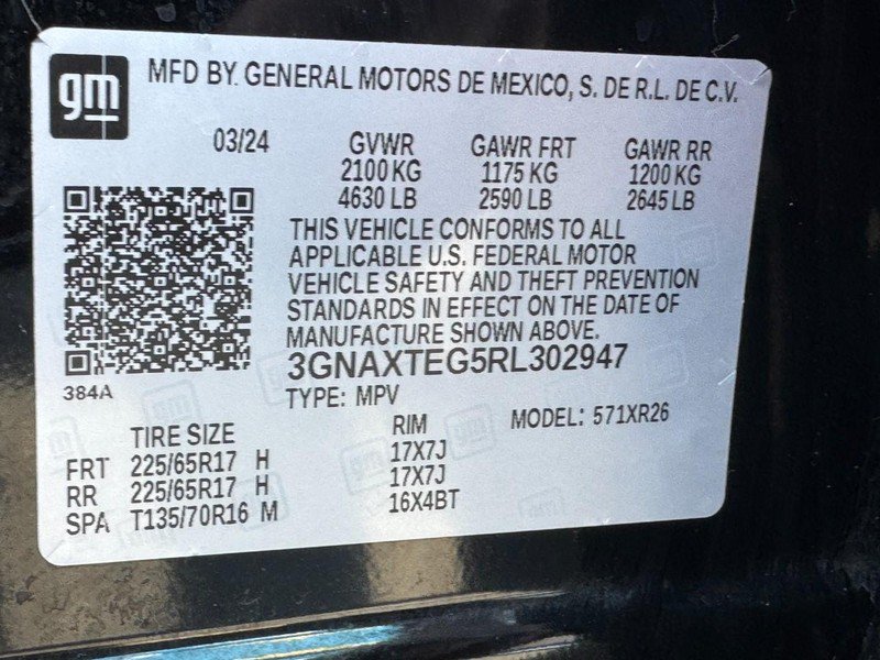 Used 2024 Chevrolet Equinox LT w/ Driver Convenience Package AWD/4WD image 24