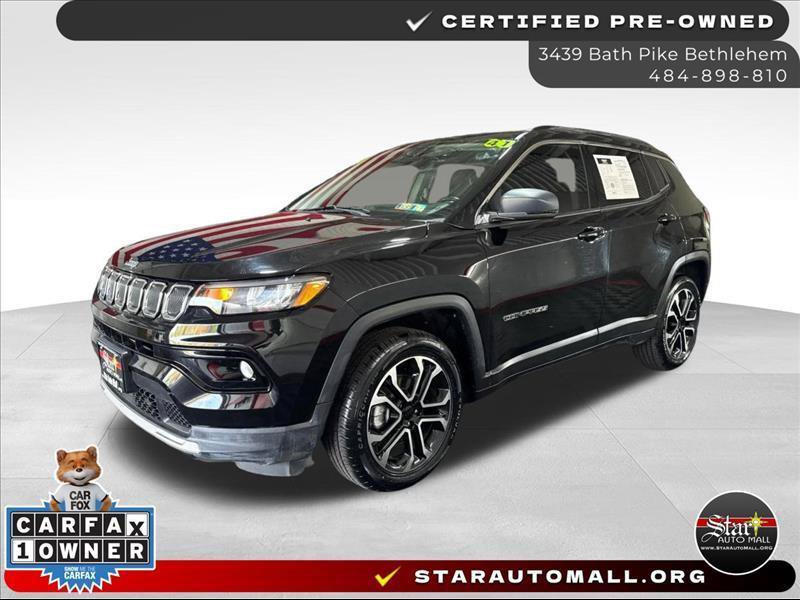 Used 2022 Jeep Compass Limited AWD/4WD image 1