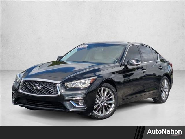 Used 2021 INFINITI Q50 Luxe w/ Cargo Package