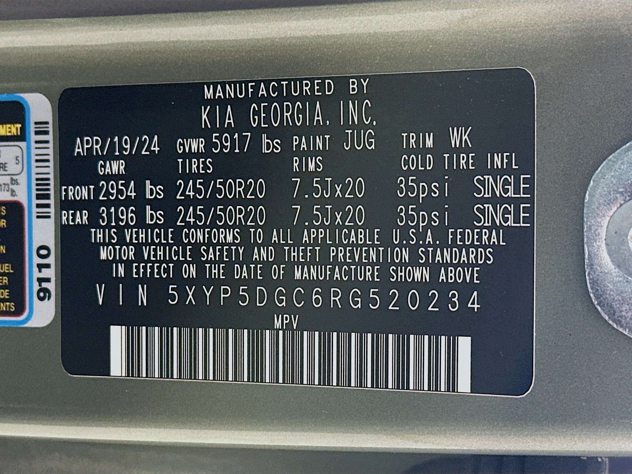 Certified 2024 Kia Telluride SX X-Line AWD/4WD image 35