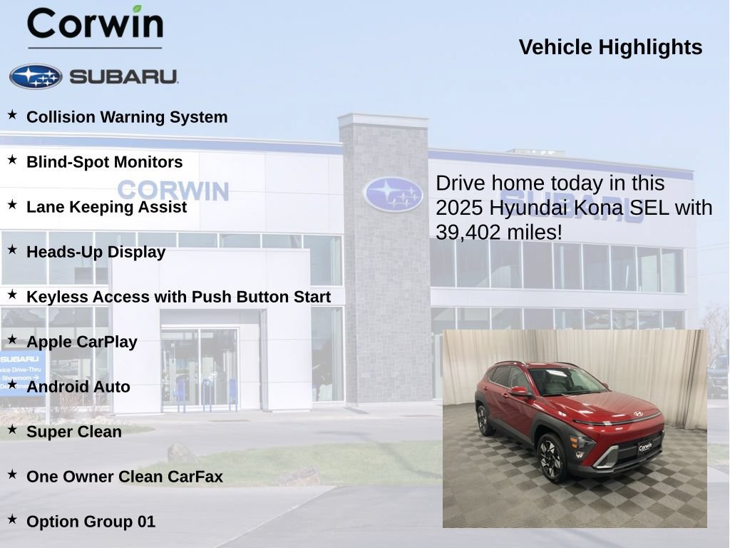 Used 2025 Hyundai Kona SEL AWD/4WD image 6