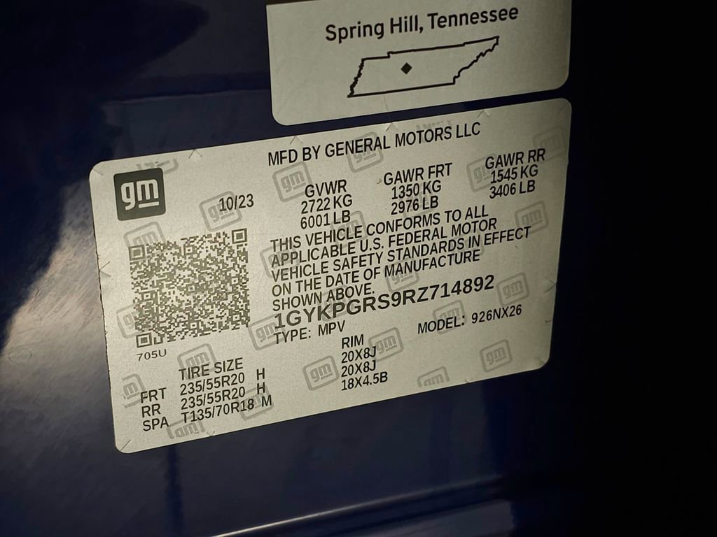 Used 2024 Cadillac XT6 Sport w/ Technology Package AWD/4WD image 46