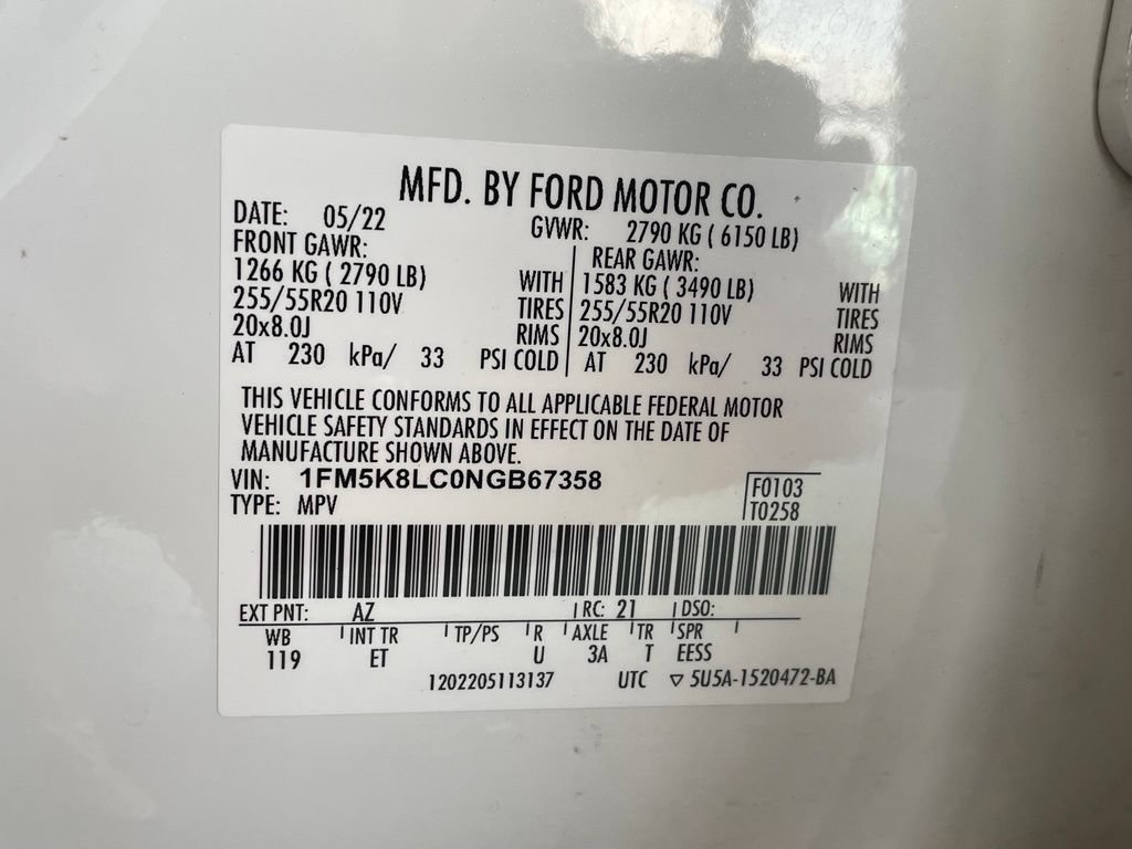 Used 2022 Ford Explorer King Ranch AWD/4WD image 39