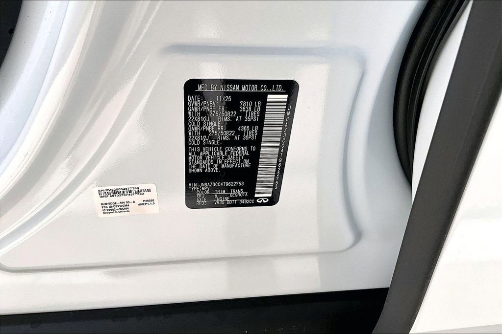 New 2026 INFINITI QX80 Autograph w/ Premium Cargo Package image 23