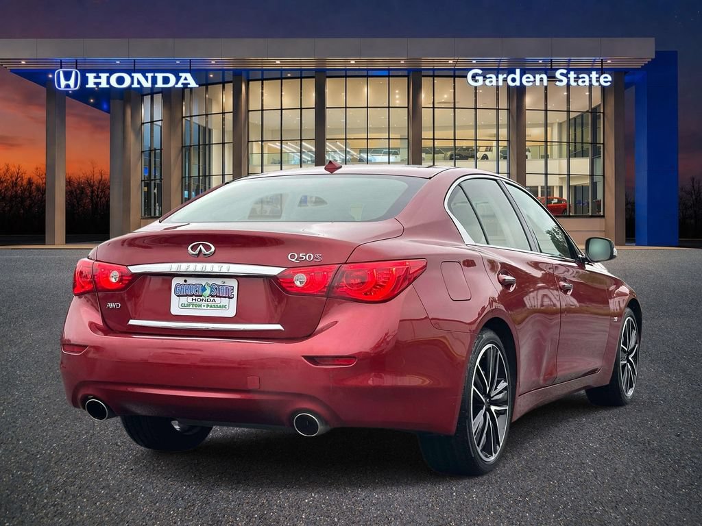 Used 2015 INFINITI Q50 AWD w/ Navigation Package image 3
