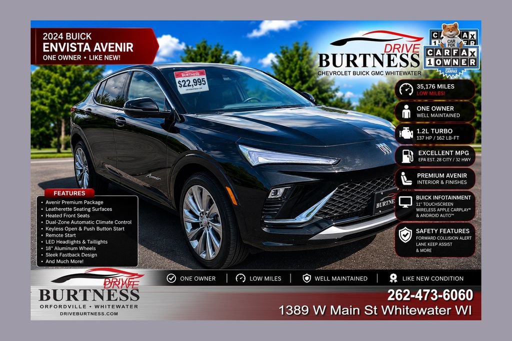 Certified 2024 Buick Envista Preferred