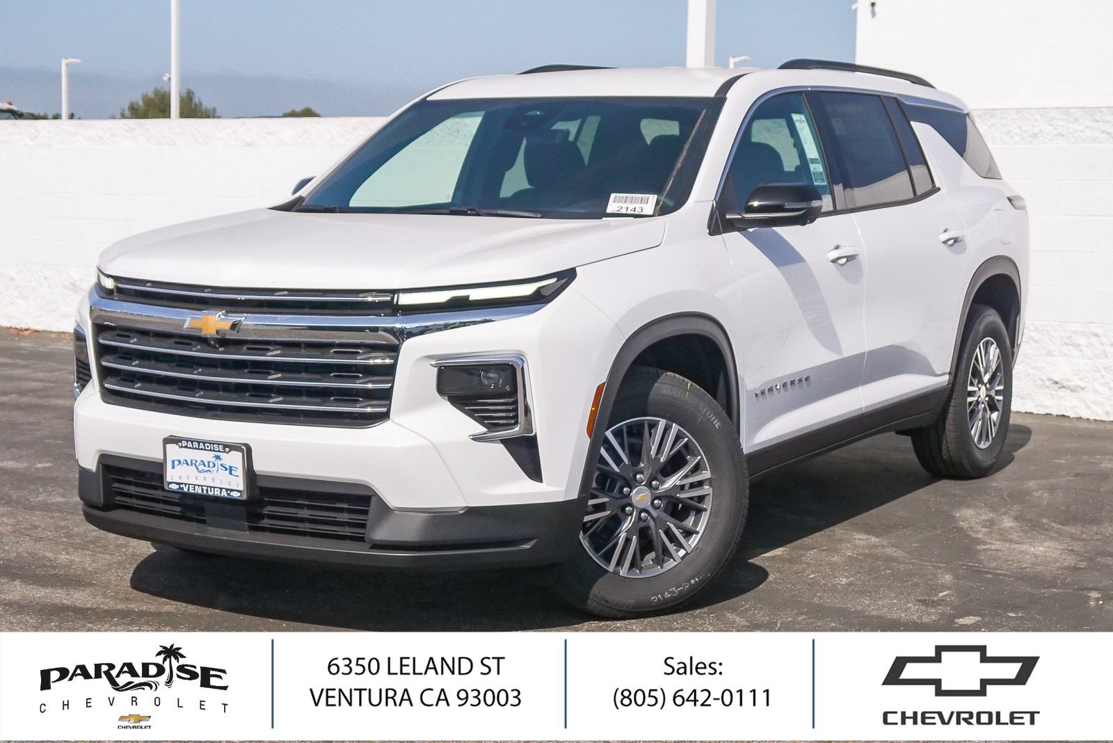 New 2026 Chevrolet Traverse LT w/ Driver Confidence Package