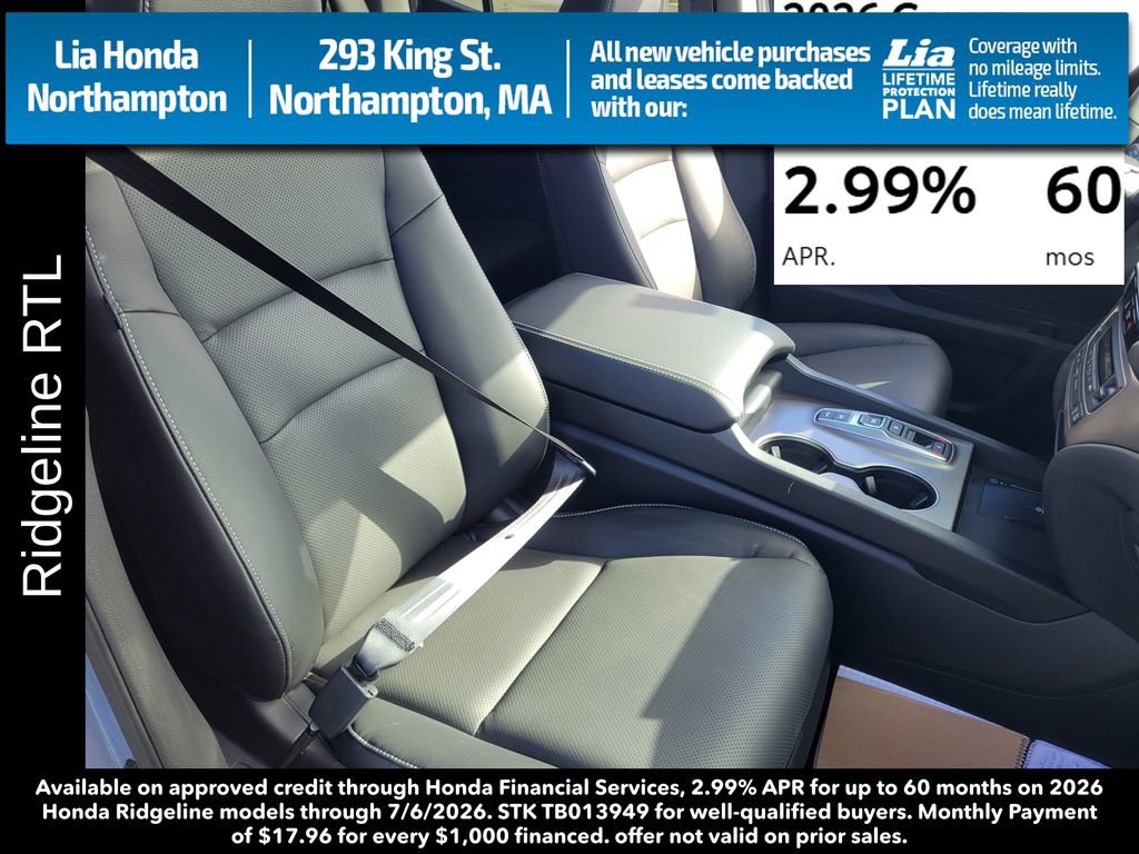 New 2026 Honda Ridgeline RTL image 34