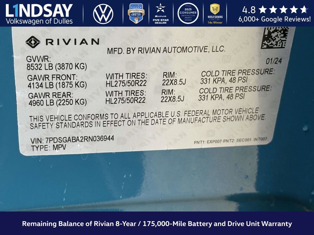 Used 2024 Rivian R1S Adventure image 28