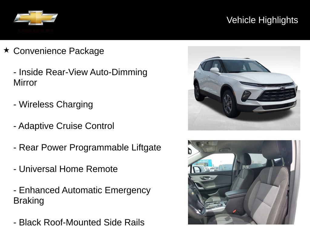 Used 2024 Chevrolet Blazer LT w/ Convenience Package FWD image 19