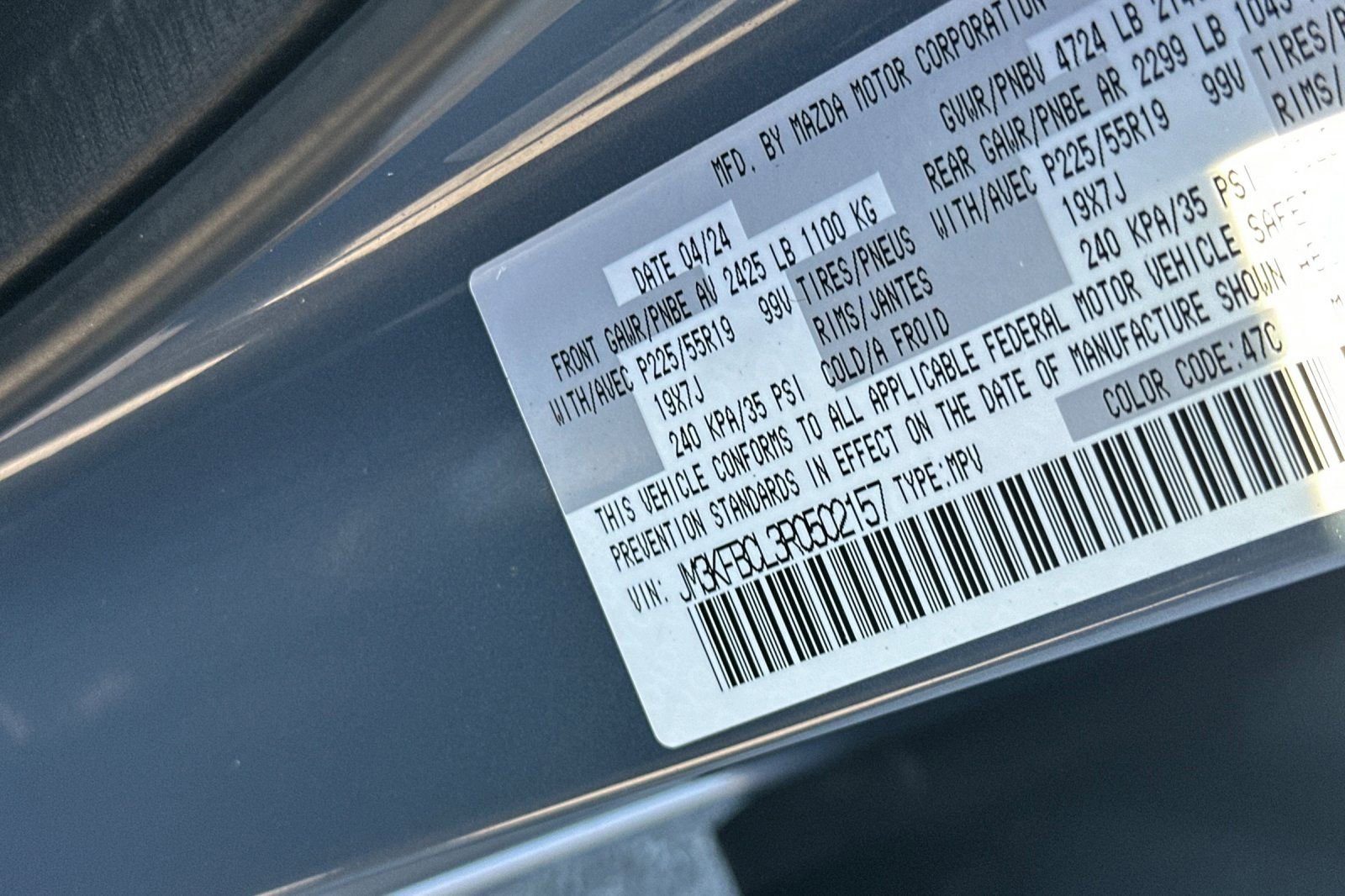 Used 2024 MAZDA CX-5 Carbon Edition image 22