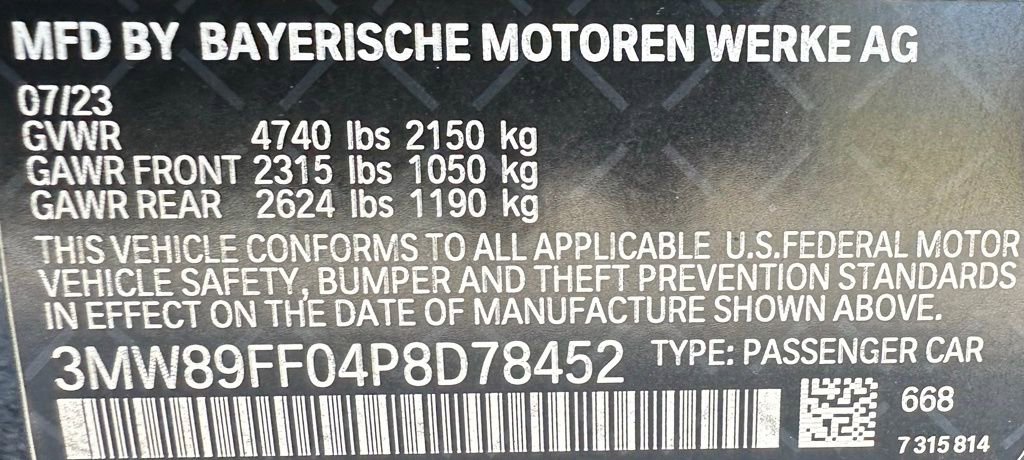Used 2023 BMW 330i xDrive Sedan w/ Premium Package AWD/4WD image 43