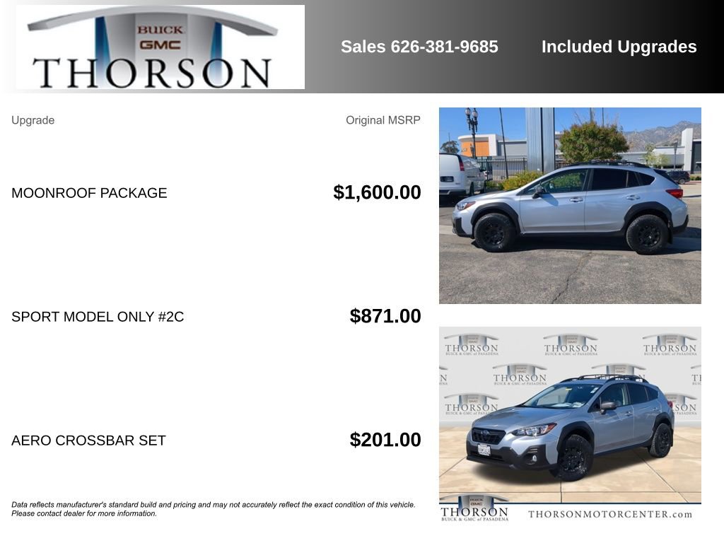 Used 2022 Subaru Crosstrek 2.5i Sport w/ Moonroof Package image 6