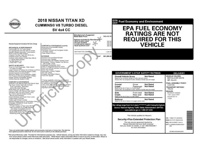 Used 2018 Nissan Titan SV AWD/4WD image 15