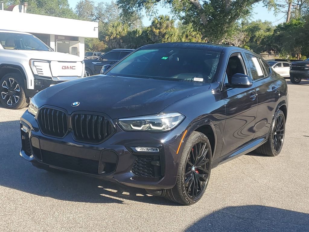 Used 2021 BMW X6 xDrive40i w/ M Sport Package AWD/4WD image 3
