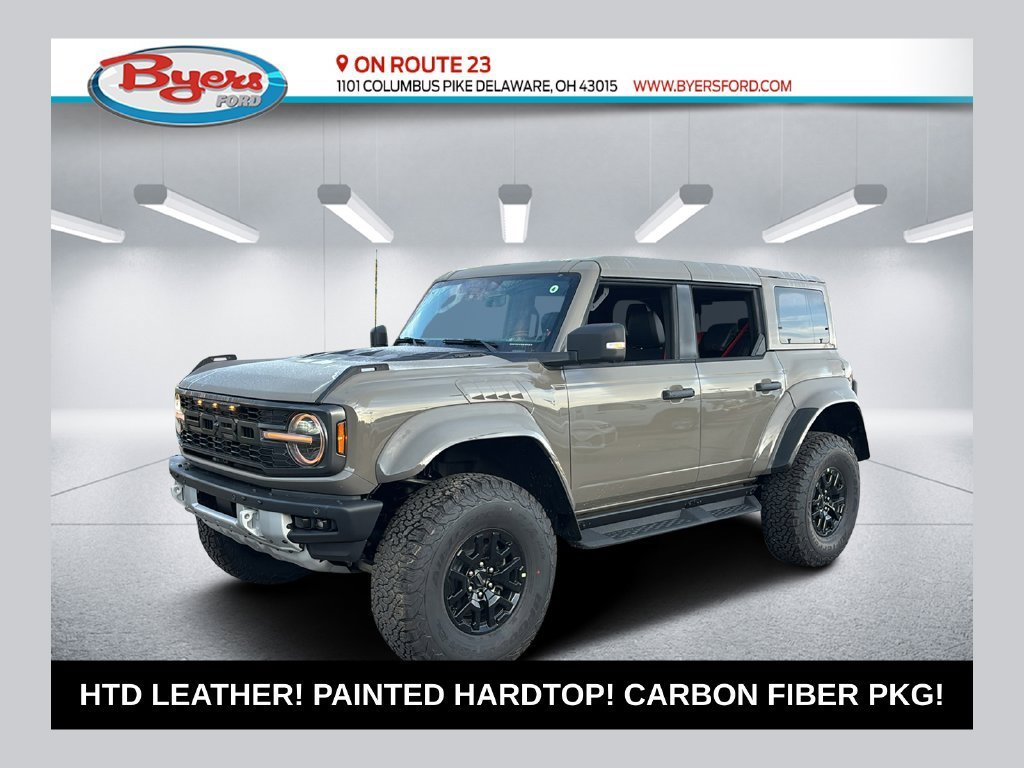 New 2026 Ford Bronco Raptor w/ Interior Carbon Fiber Pack