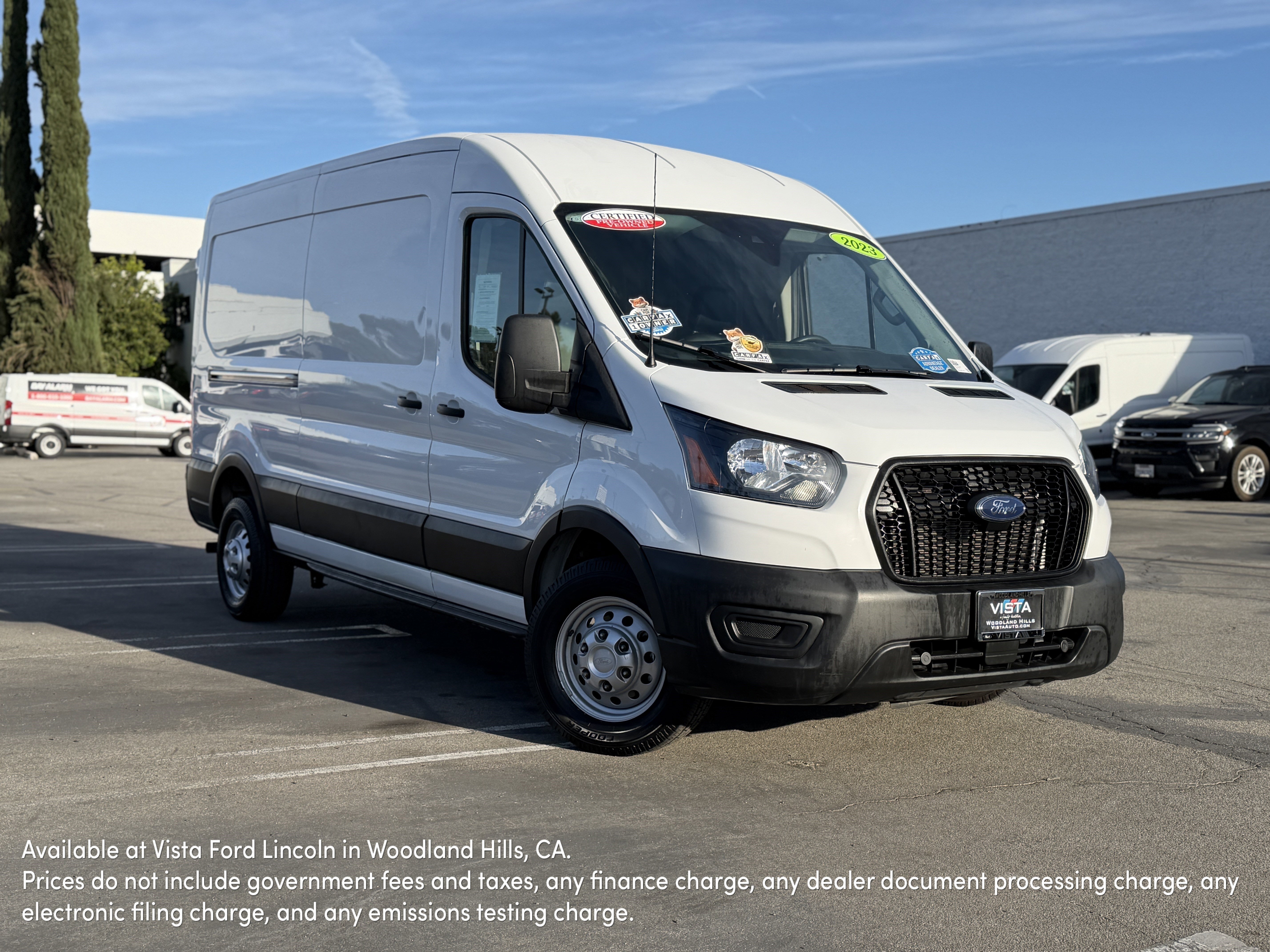 Certified 2023 Ford Transit 250 Medium Roof AWD