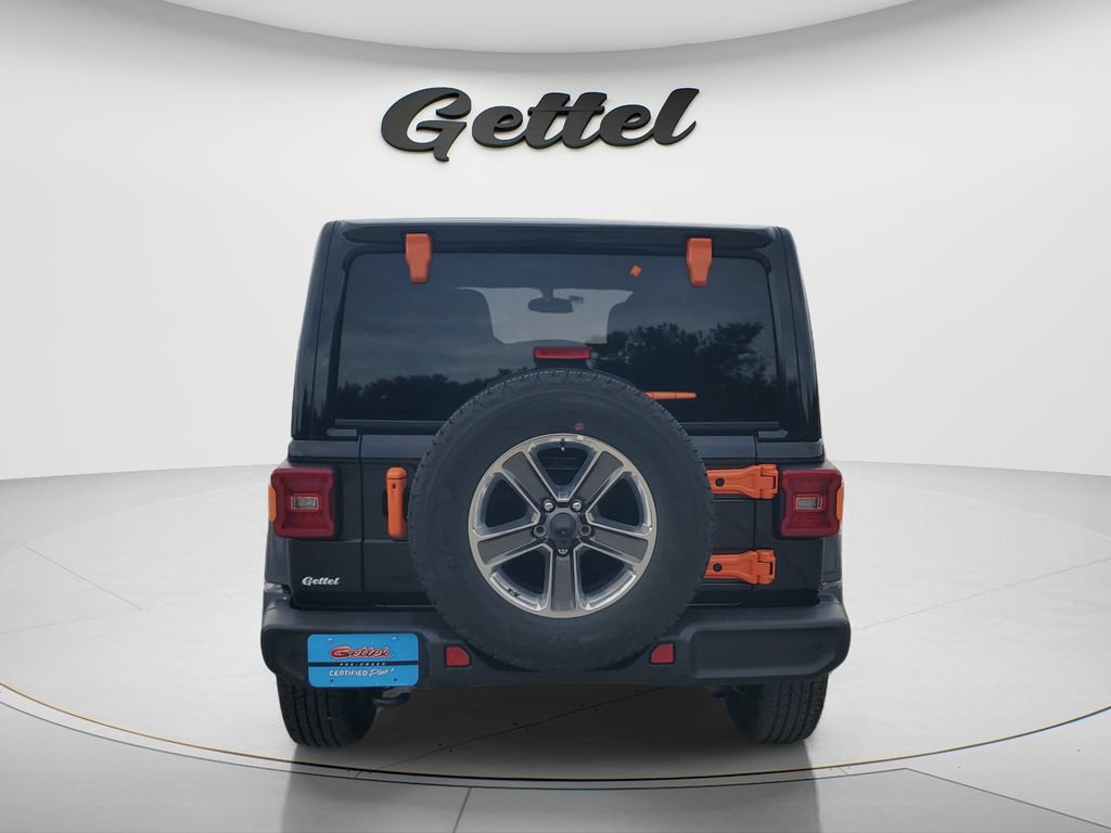 Used 2021 Jeep Wrangler Unlimited Sahara w/ Safety Group AWD/4WD image 6
