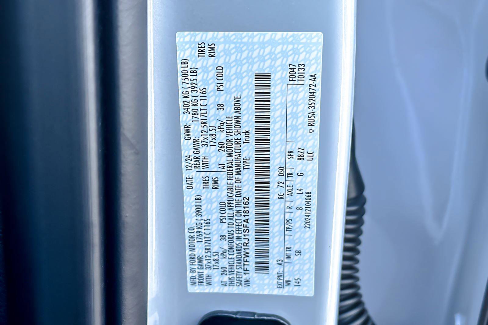 Used 2025 Ford F150 Raptor w/ Equipment Group 803A Raptor R image 27