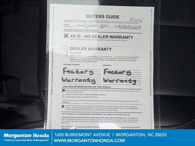 Used 2024 Jeep Grand Cherokee Limited 4xe AWD/4WD image 28