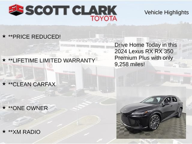 Used 2024 Lexus RX 350 Premium Plus w/ Convenience Package FWD image 13