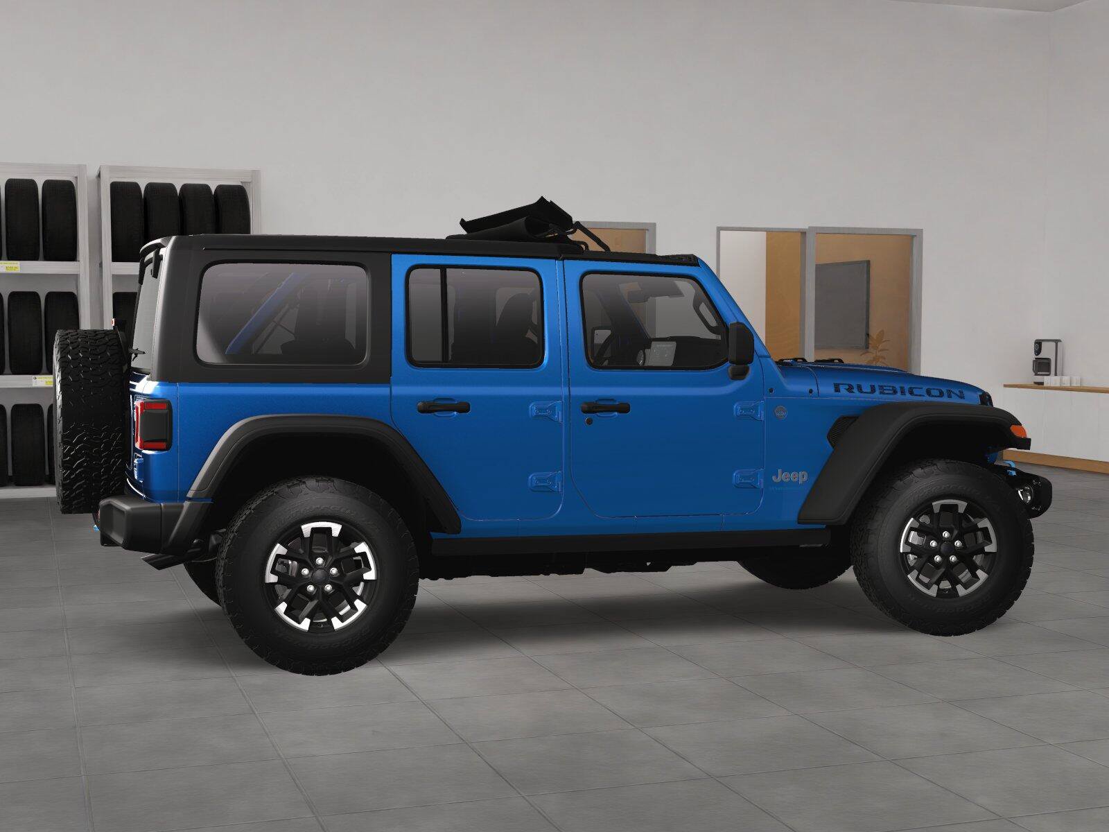 New 2024 Jeep Wrangler Unlimited Rubicon 4xe w/ Technology Group AWD/4WD image 20