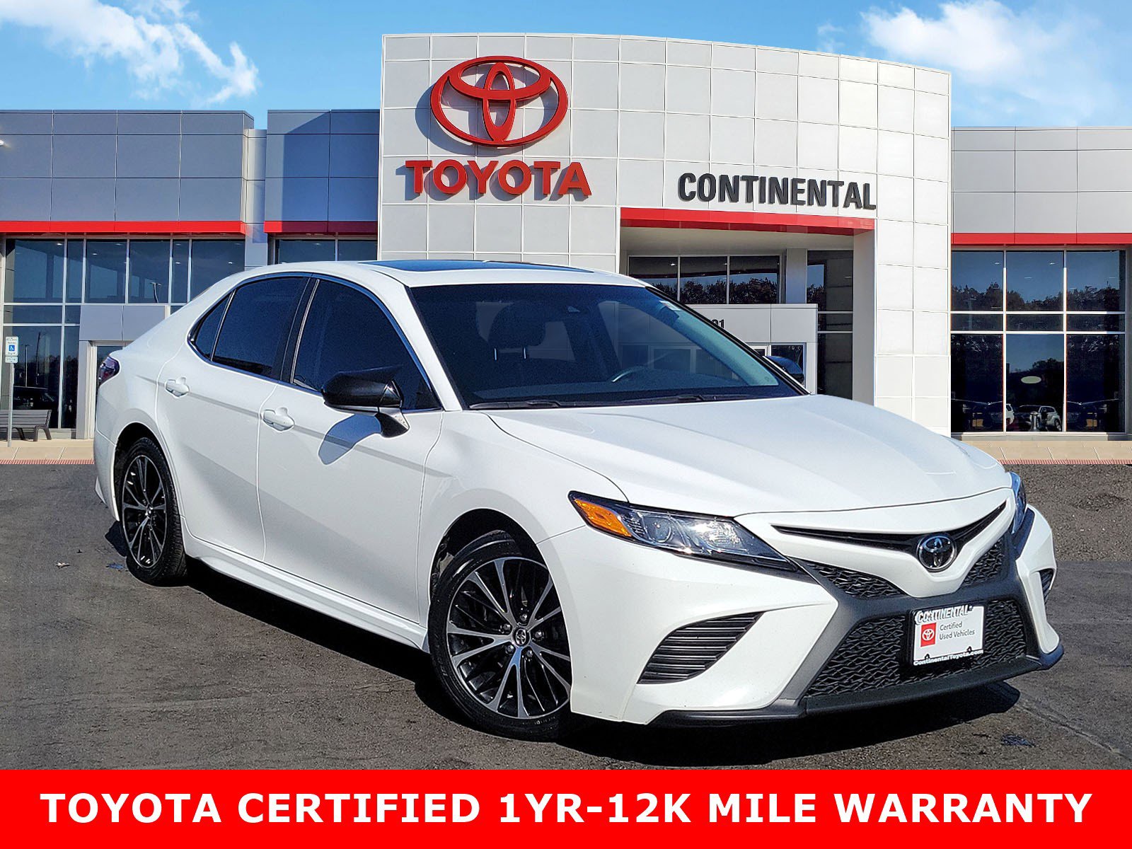 Certified 2018 Toyota Camry SE w/ Moonroof Package