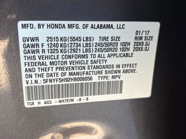 Used 2017 Honda Pilot Touring image 36