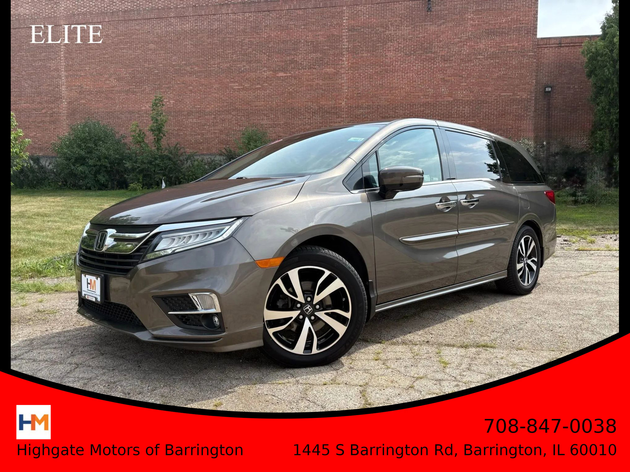 Used 2018 Honda Odyssey Elite