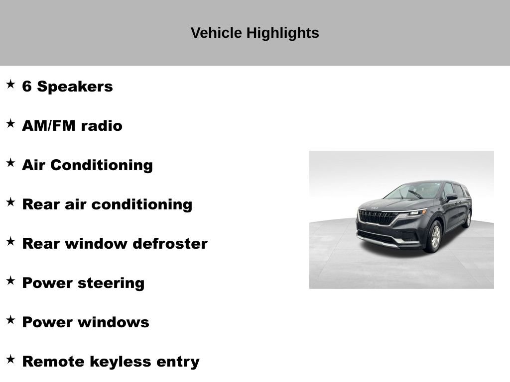 Used 2024 Kia Carnival LX FWD image 19