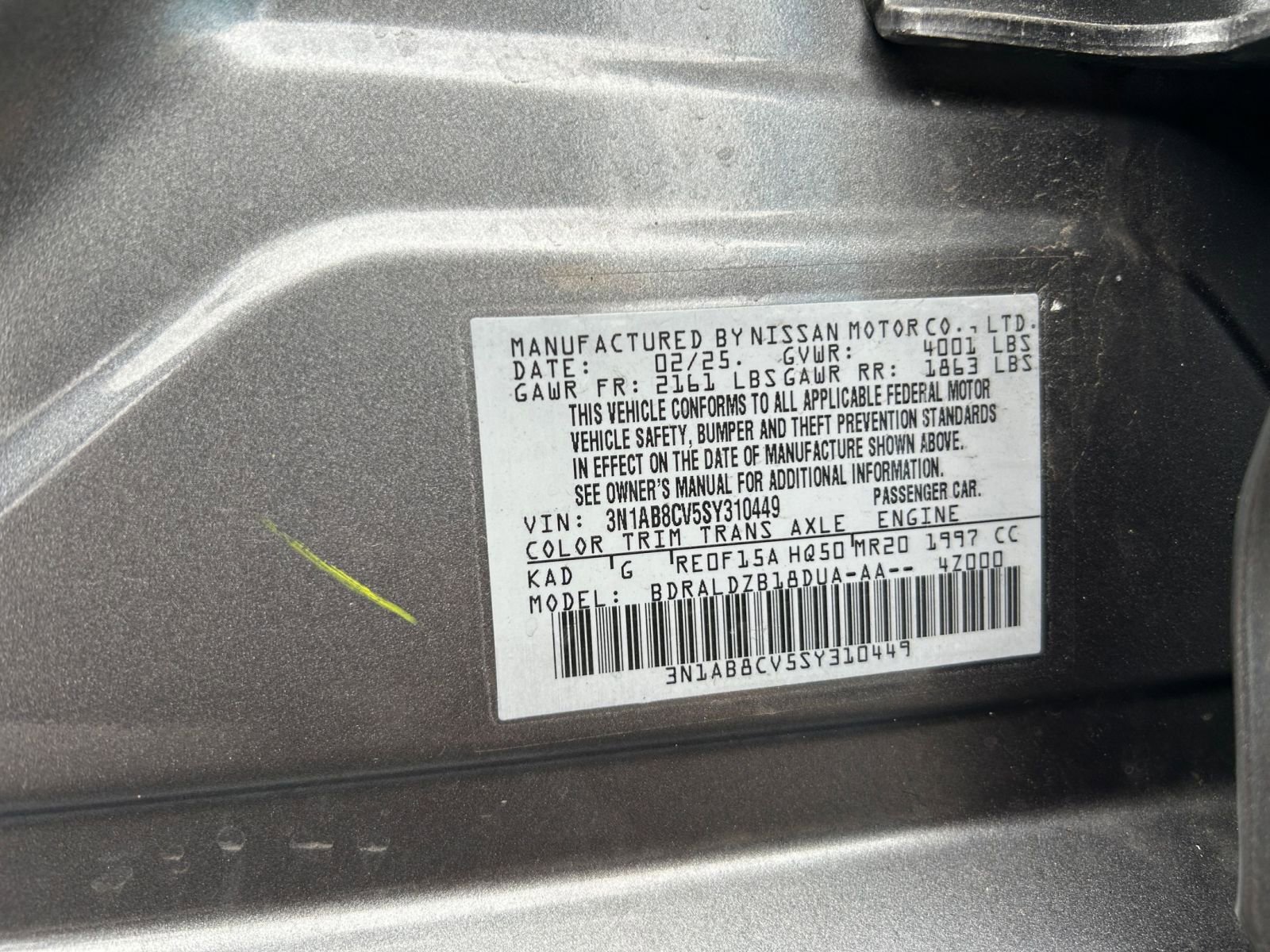 Used 2025 Nissan Sentra SV image 28