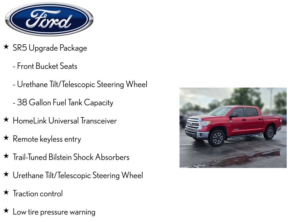 Used 2017 Toyota Tundra SR5 w/ TRD Off Road Package AWD/4WD image 9