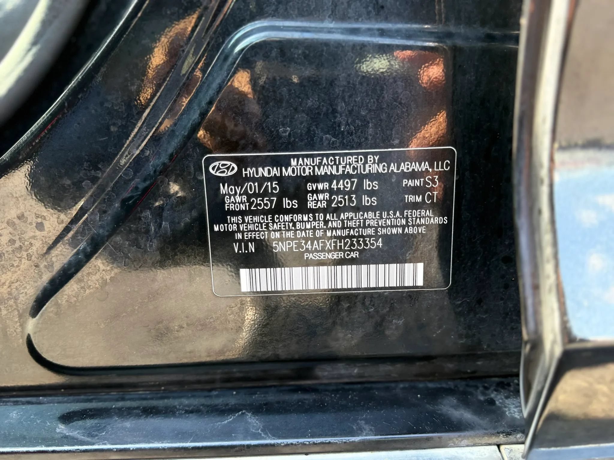 Used 2015 Hyundai Sonata Limited w/ Cargo Package FWD image 41