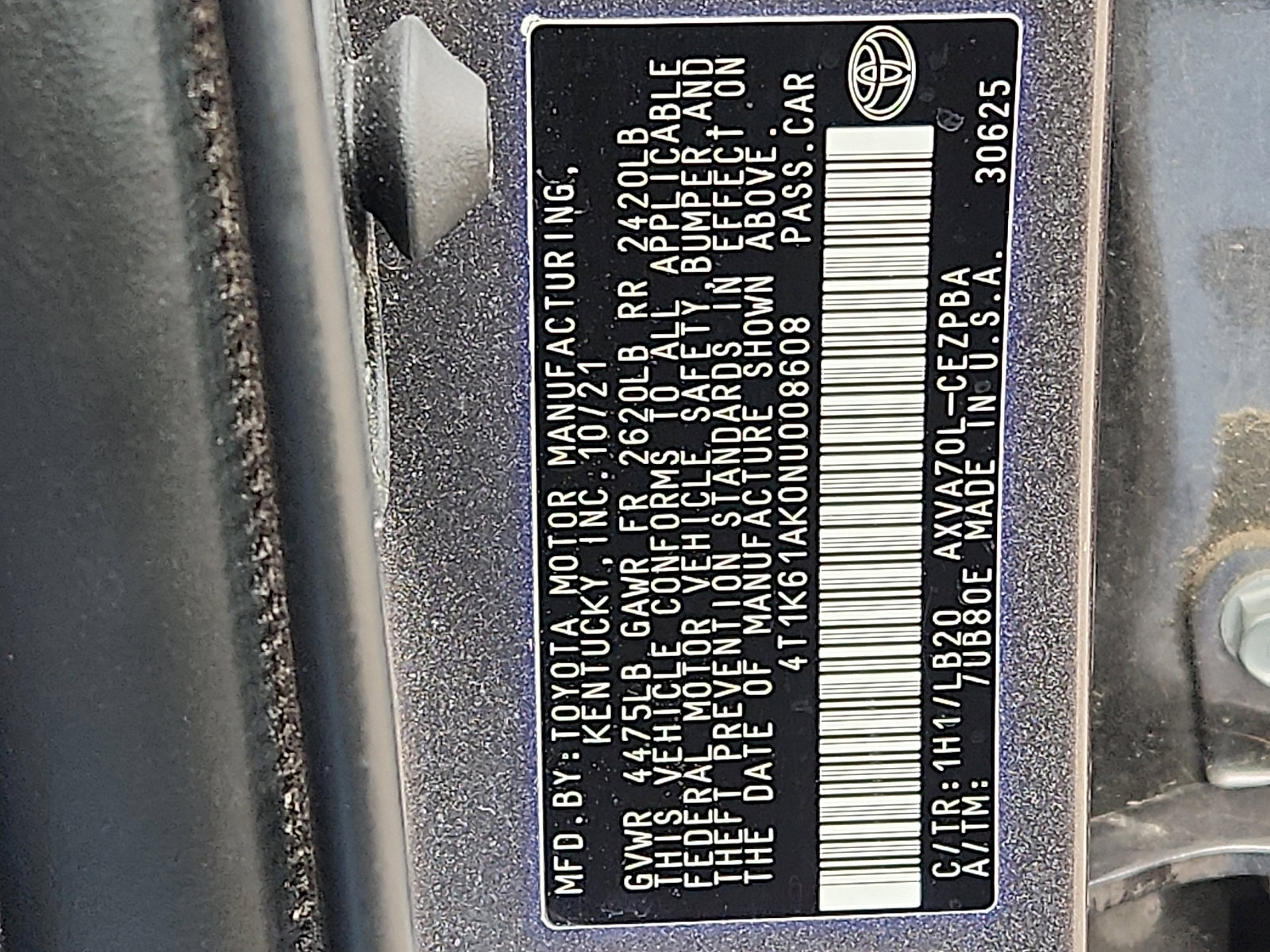 Used 2022 Toyota Camry XSE w/ Navigation Package image 26