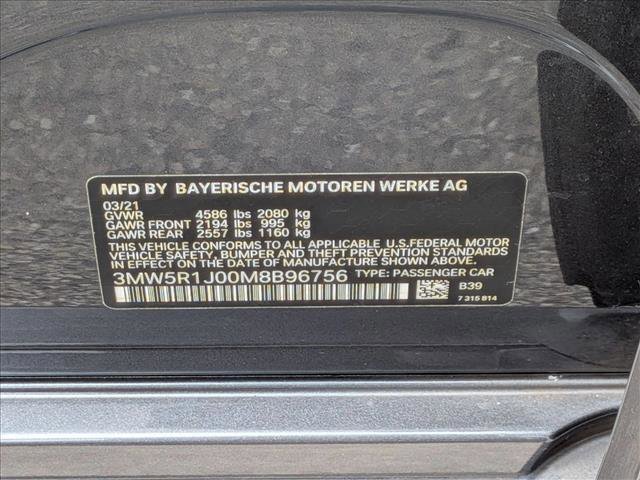 Used 2021 BMW 330i Sedan w/ Convenience Package RWD image 26