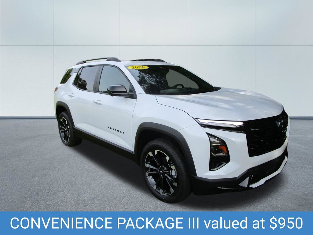 New 2026 Chevrolet Equinox RS w/ Convenience Package III FWD image 6