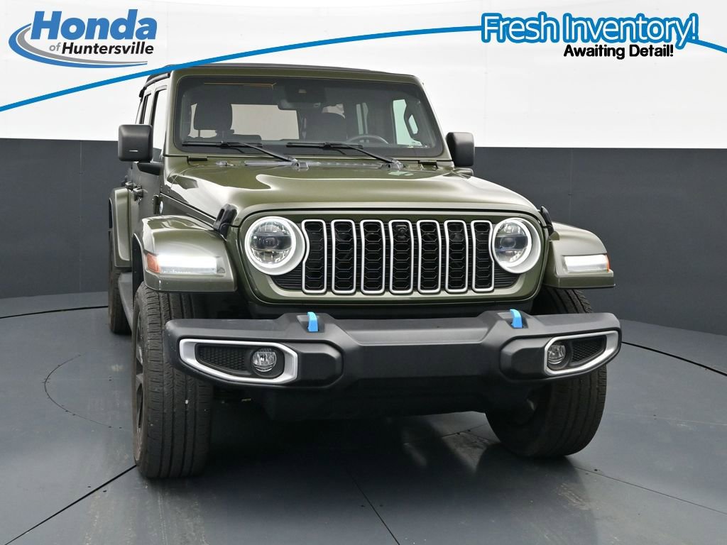 Used 2024 Jeep Wrangler Unlimited Sahara w/ Technology Group AWD/4WD 360° Tour