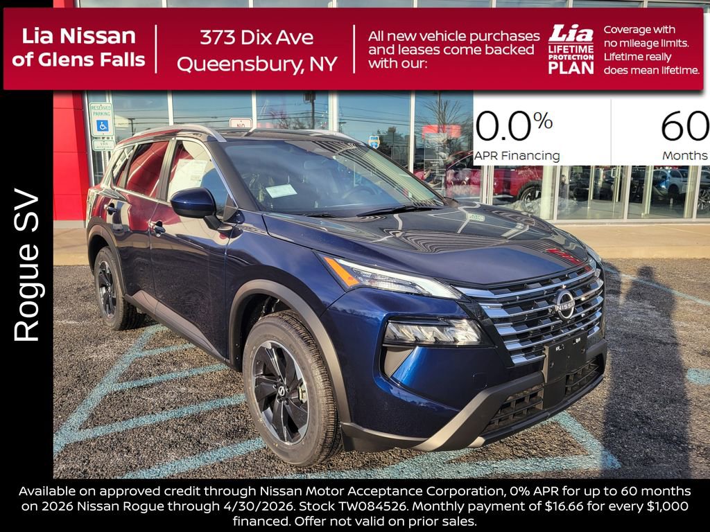 New 2026 Nissan Rogue SV w/ SV Premium Package