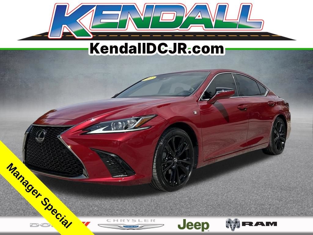 Used 2022 Lexus ES 350 F Sport w/ Accessory Package 2 FWD image 1