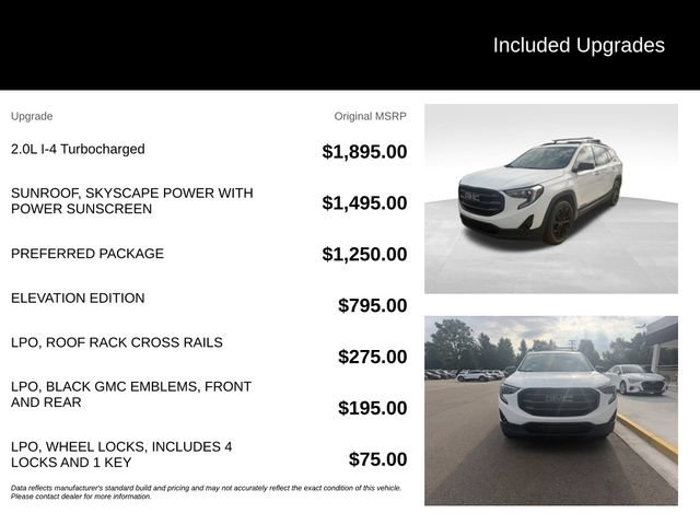 Used 2020 GMC Terrain SLT w/ Preferred Package AWD/4WD image 8