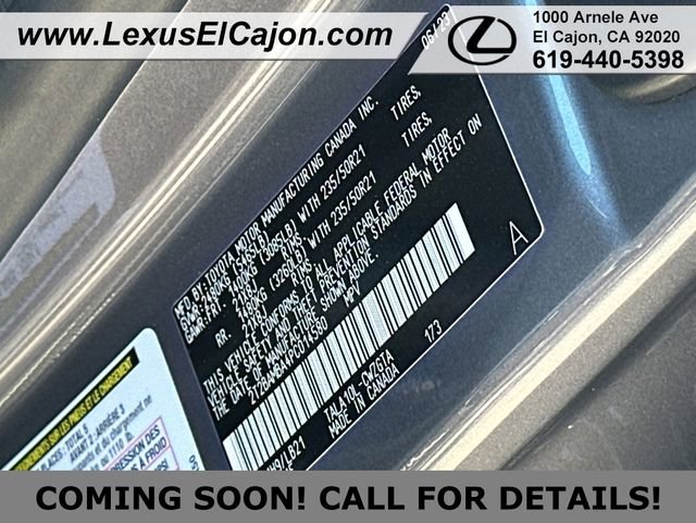 Certified 2023 Lexus RX 350 Premium Plus FWD image 39