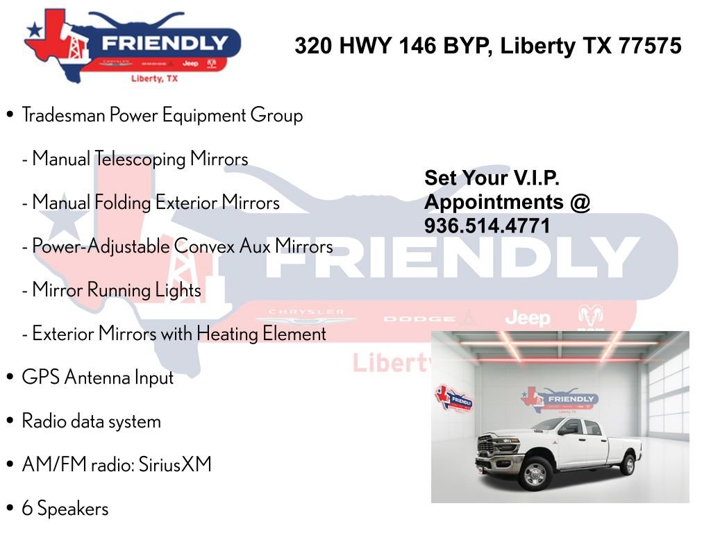 New 2026 RAM 2500 Tradesman w/ Chrome Appearance Group image 15